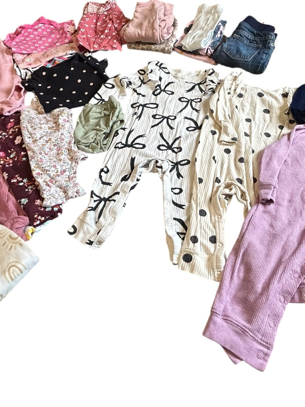 Baby Girl Clothing Bundle 6-9M | Carter’s Gap Cloud Island Jessica Simpson - Picture 7 of 16